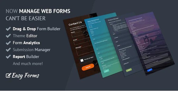 Nulled scripts  Easy Forms: Advanced Form Builder and Manager